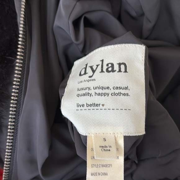 Dylan LA black faux fur reversible jacket - Picture 4 of 4